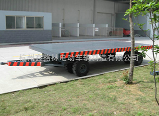 DT-15型15吨平板拖车
